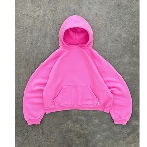 AKIMBO HOODIE HOT PINK SIZE S